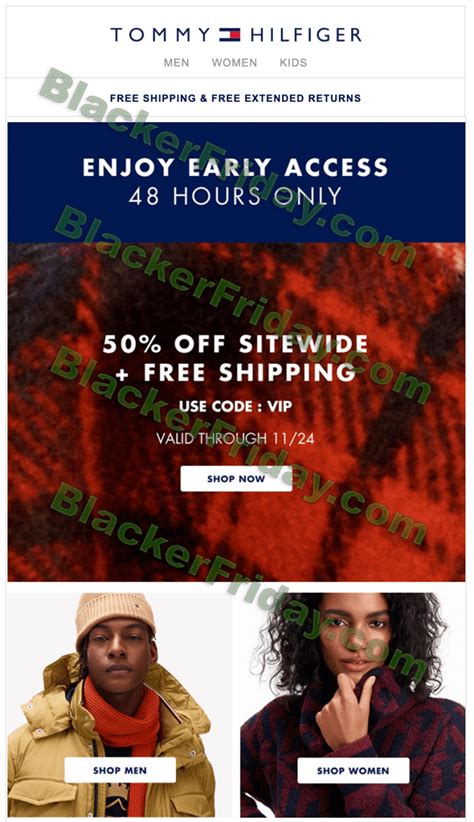 tommy hilfiger black friday sale.